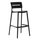 Stol bari Snod2 37,2×50×101,5 Hcm (HM6100.02), zezë