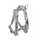 Hamor për qen Barry King Wild Snake, XS 13mm, lëkurë, gri