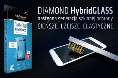 Mbulesë xhami hibride MyScreen Diamond për Samsung Galaxy A71, 0.15mm, transparente