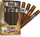 Set parfumi Cuba Variety për burra, 4 x 1.17 oz EDT, Cuba Black Brown Green Grey