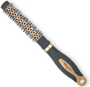 Furçë stilimi Top Choice Styling Brush 16mm 63206, diametër 16mm, për flokë të shkurtër, e zezë me ari