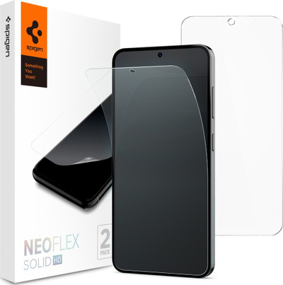 Mbrojtës ekrani Spigen Neo Flex Solid HD, 2 copë, për Samsung Galaxy S24, transparent