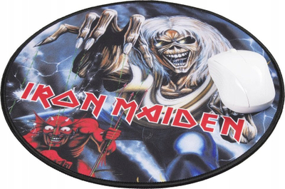 Mousepad gaming Subsonic SA5646 IM2 Iron Maiden, formë rrethore, 3mm, shumëngjyrësh