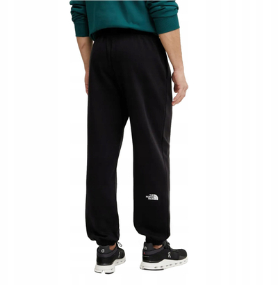 Панталони The North Face Essential Relaxed Straight Jogger M NF0A8C1FJK31, памук полиестер, за мажи, црни