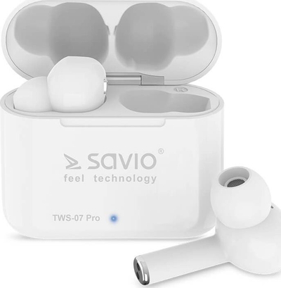 Dëgjuese Savio TWS-07 Pro, të bardha
