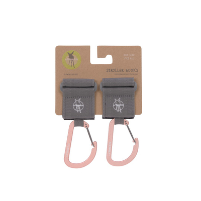 Grepa karroce Lässig Casual, me karabiner, set 2 copë, të zinj