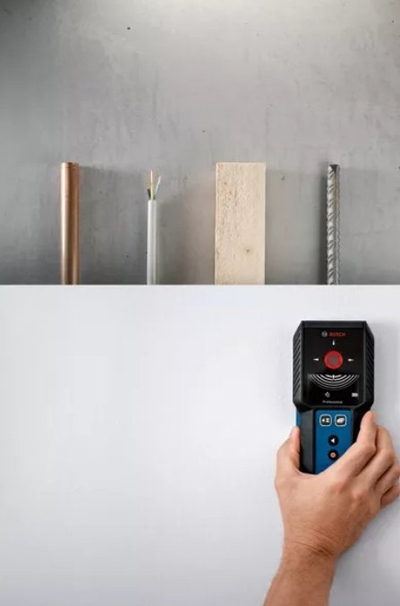 Детектор за ѕид Bosch GMS 120-27 Professional, Li-Ion 1Ah, USB-C, сив