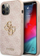 Kapak telefoni Guess GUHCP12M4GMGPI për iPhone 12 / 12 Pro 6.1", hardcase, rozë