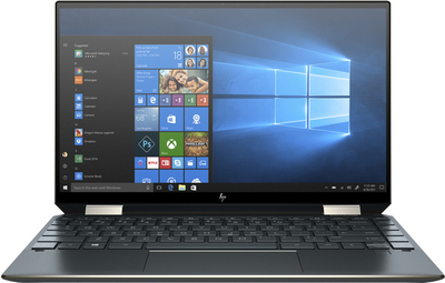 Laptop HP Spectre x360 13-aw2004nw Hybrid (2në1), 13.3", Intel Core i7, 16GB RAM, 1000GB SSD, Intel Iris Xe Graphics, i kaltër