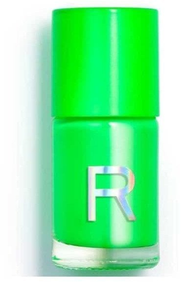 Llak thonjsh Makeup Revolution Neon Zap Tastic, vegan, 10 ml, ngjyrë neon jeshile