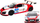 Makina me telekomandë Rastar Audi R8 LMS, shkalla 1:24, e bardhë