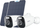 Set sigurie Reolink Argus B340, 2 kamera WiFi me bateri, 2 panele diellore, e bardhë