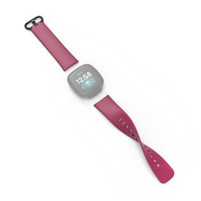 [OUTLET] Rrip Hama për FitBit Versa 3 & 4, Sense, Sense 2, bordo