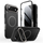 Mbulesë telefoni i-Blason Ares Flip për iPhone Air, me MagSafe, me kickstand, e zezë