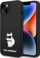 Mbrojtëse telefoni Karl Lagerfeld KLHMP14MSNCHBCK për iPhone 14 Plus, silikon, MagSafe, e zezë