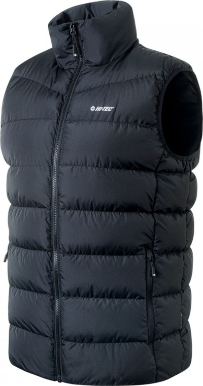 Jelek për burra Hi-Tec Sanis, poliestër, XXXL, i zi
