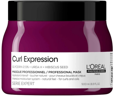 Maskë flokësh L'Oreal Professionnel Serie Expert Curl Expression, për kaçurrela, 500 ml