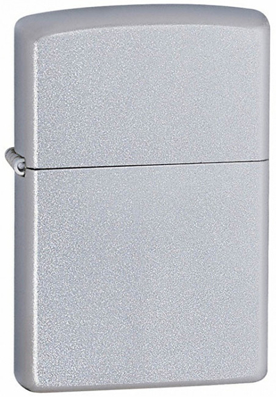 Çakmak Zippo Petrol Lighter Chrome Satin ™ 20051