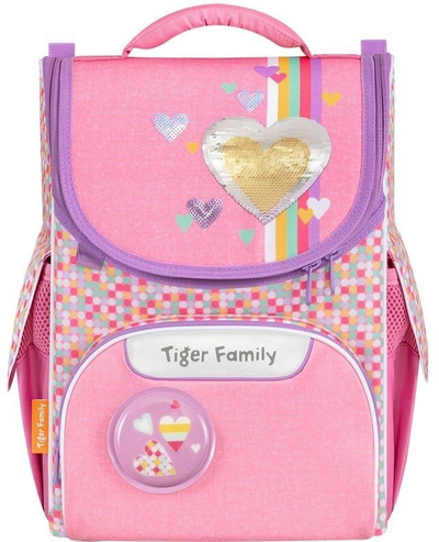 Çantë shpine Tiger Pink Amour, 35x31x19 cm, 700 g, rozë