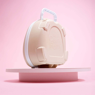 Vëcanuese portative My Carry Potty Travel, për udhëtim, plastike, bezhë