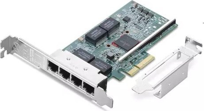 Kartë rrjeti Lenovo ThinkStation Broadcom BCM5719-4P, 4 porta Gigabit, PCI Express