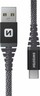 Kabllo USB Swissten Kevlar, USB A në USB C, 1.5m, antracit