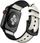Rrip për orë të mençur 4wrist Apple Watch 38/40/41 mm, i bardhë