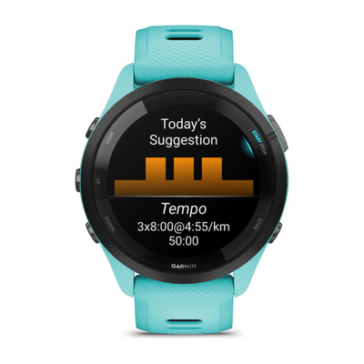 Ora sportive Garmin Forerunner 265, 46mm, GPS, blu
