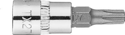 Bit Torx Neo TX27, 1/4", 37mm, i shkurtër