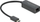 Adapter USB Delock 66645, USB C në RJ45, i zi