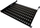 Rafte rack Alantec SA-P-19-1U-550-4-C-02, 19", 1U 550 mm, i zi