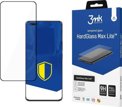 Xham mbrojtës 3MK HardGlass Max Lite për Honor Magic 4 Pro, 0.3mm, transparencë e plotë