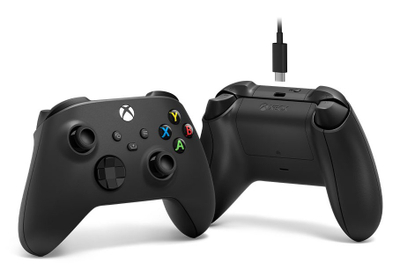Kontrollor lojërash Microsoft Xbox Series, USB C, i zi
