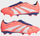 Këpucë futbolli Adidas Predator League, tokë natyrale FG, me gjuhë palosëse, portokalli
