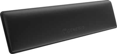 Mbështetëse për kyçe GENESIS Rubid 600 TKL, 355x88mm, Memory Foam, e zezë