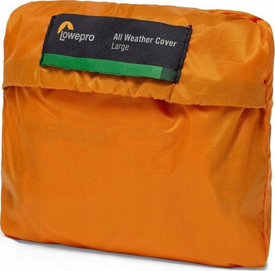Mbulesë mbrojtëse për çantë aparati Lowepro AW Cover L, që s’e merr uji, e zezë