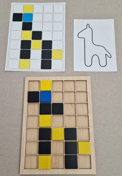 Set blloqesh ndërtimi Baby Jagi, lodër edukative, shumëngjyrëshe