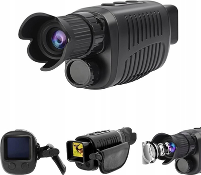 Monokular nate Apexel APL NV007, 10x 24mm, LCD 1.5", 10MP 1080p, IP56