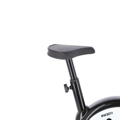 Biçikletë stacionare One Fitness RW3011, rezistencë mekanike, kompjuter trajnimi, e zezë