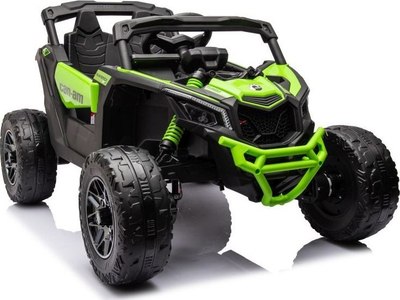 Buggy me bateri LEANToys Can-am DK-CA003, 24V, 4x200W, i gjelbër
