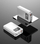 Powerbank Viking GO10, 10000mAh, ekran LED, i bardhë