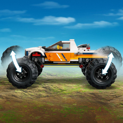 Set LEGO® City 60387 Adventure with 4x4 SUV, 252 pjesë