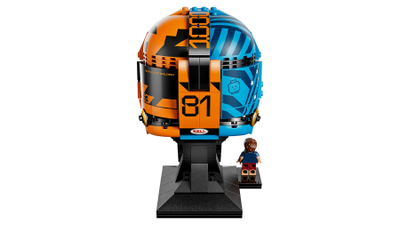 Set LEGO Editions Kask Oscar Piastri McLaren F1 43017, koleksionues, shumëngjyrësh