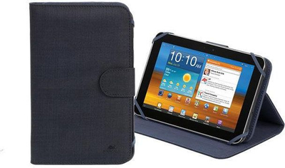 Kuti tableti Rivacase 3312, 7", folio, blu e errët