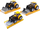 Lojë me ndërtime Trifox MIX Construction Vehicle, 22cm, plastike, shumëngjyrëshe