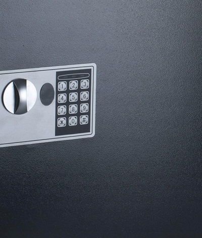 Kasafortë çelësash High Security, 100 çelësa, bravë elektronike, e zezë