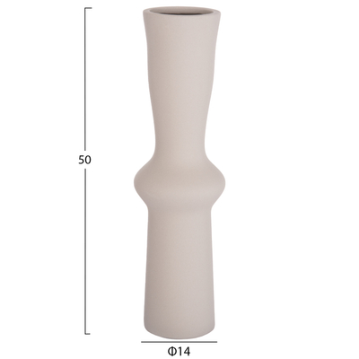 Dekor qeramike për Tavolinë Scepter Φ14x50Hcm (HM4637.03), gri