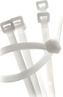 Lidhëse kabllore TRYTYT GT-250IC, 250mm, 3.6mm, e bardhë, 100 copë
