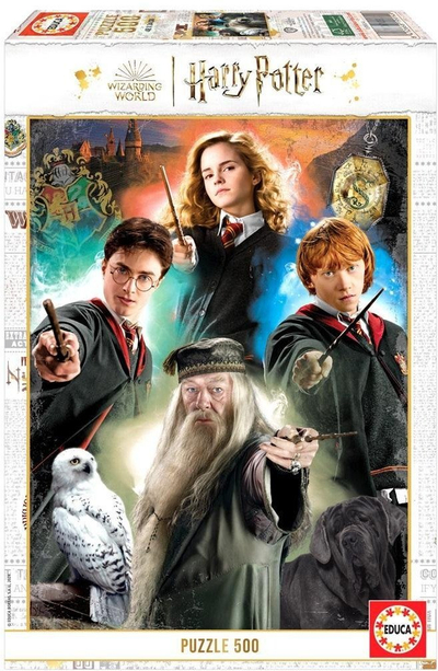 Puzzle Aquarius Harry Potter G3, 500 pjesë, shumëngjyrësh
