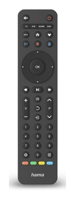 Telekomandë universale Hama, TV, Blue Ray, Resiver, DVD player, 221053